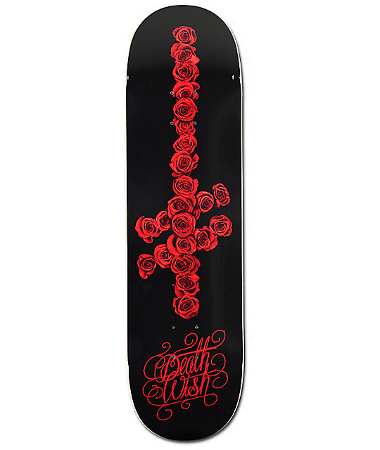 Deathwish Gang Logo Roses 8.25